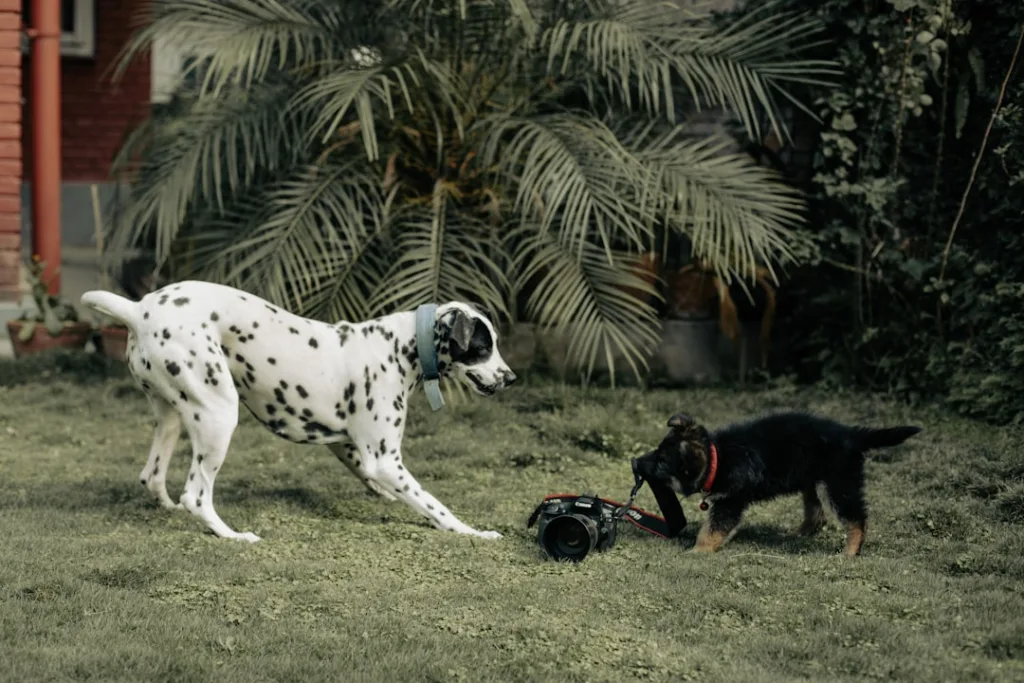 dalmatien chien - dressage