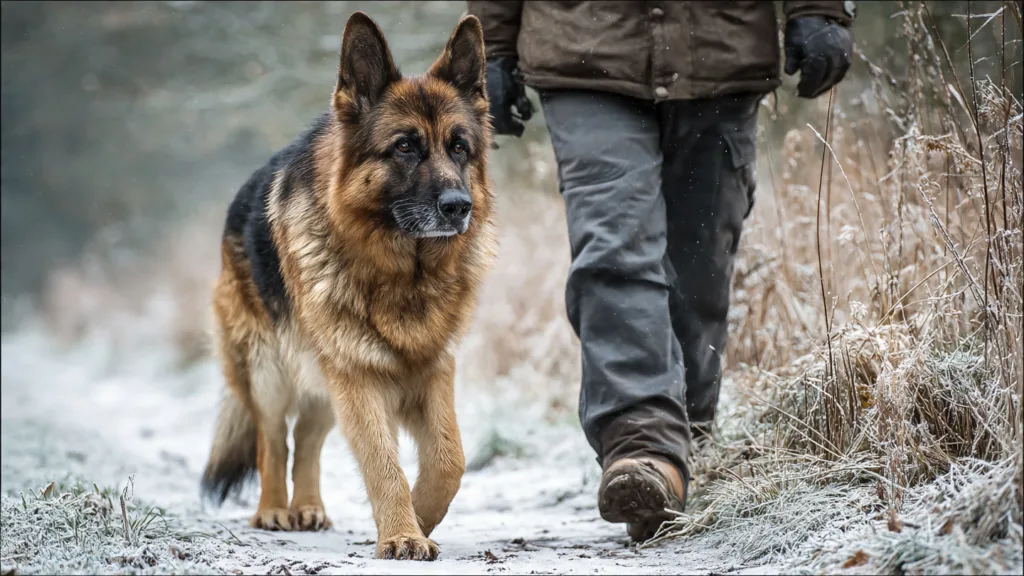 photo : German Shepherd Cold Weather Guide: 10 Essential Tips to Keep Your GSD Warm and Safe