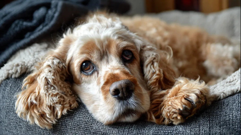 photo : Cocker Spaniel Cold? Quick Help & Warming Solutions